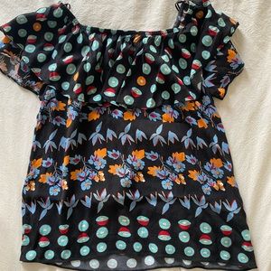 Zara off shoulder top - size: small